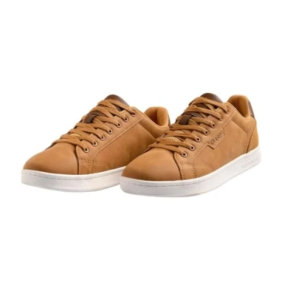 Afbeelding van Kappa Tango Sneakers voor heren, Geel Tan Brown Baksteen