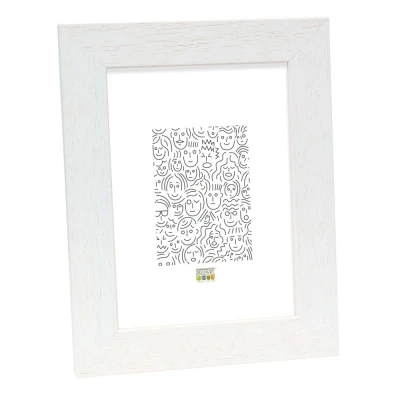 Afbeelding van Deknudt Fotokader in wit hout 20x30 S226K1