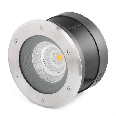 Afbeelding van Suria 24 ronde LED grondspot inbouwlamp,