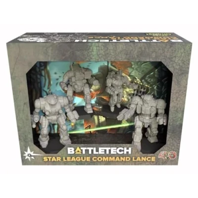 Afbeelding van Catalyst Game Labs BattleTech: Star League Commando Speer, figuurspel vanaf 14 jaar, 2 spelers, 30 minuten speeltijd of meer