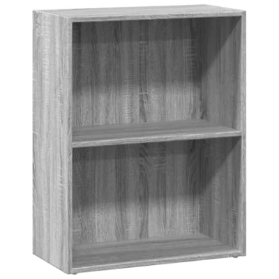 Image de vidaXL Bibliothèque sonoma gris 60x30x77 cm bois d&#039;ingénierie857895