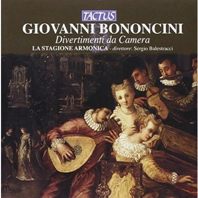 Afbeelding van Sergio Balest La Stagione Armonica Bononcini: Divertimenti Da Camera (CD)