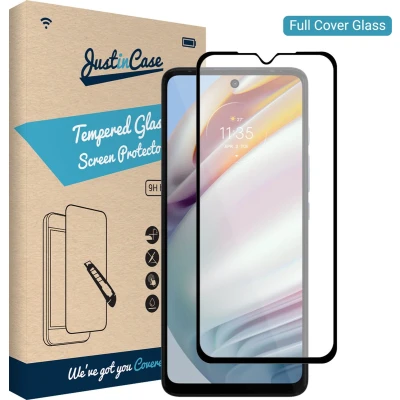 Afbeelding van Just in Case Gehard Glas Edge to Screenprotector Motorola Moto G60