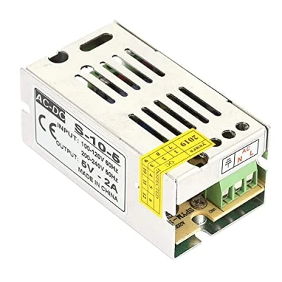 Afbeelding van Schakelvoeding, 5 V, DC 10 W/25 W, led voeding, transformator, spanningsomvormer van de driver voor weergave, schakelvoeding (5 2 A)