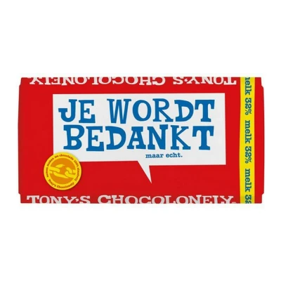 Afbeelding van Tony&#039;s Melk Bedankt 15x180g