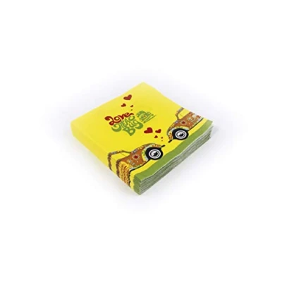 Afbeelding van Brisa Set van 20 servetten Volkswagen Beetle
