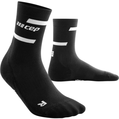 Afbeelding van CEP Run Mid Cut Compressie Sokken Zwart Dames (37 40)