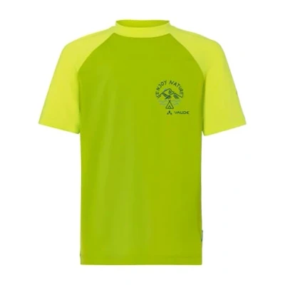 Afbeelding van Vaude Solaro Tshirt print voor kinderen, Maat: 92, Chute green