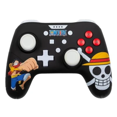 Afbeelding van One Piece Switch controller 3m kabel extra functies (zwart)