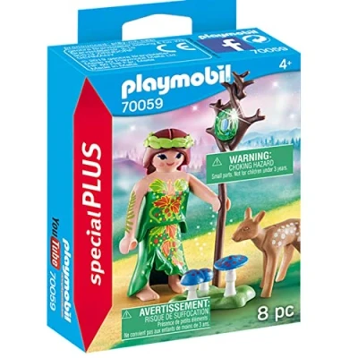 Afbeelding van PLAYMOBIL Special Plus Nimf en hertenkalf 70059