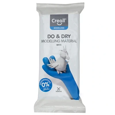Afbeelding van Klei Creall do &amp; dry wit 1000gr