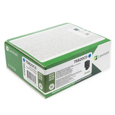 Image de Lexmark Cyan original cartouche de toner LRP pour CS727de CS728de CX727de