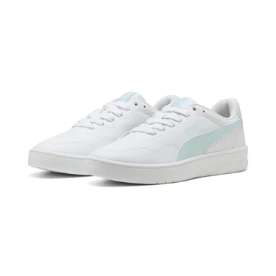 Afbeelding van Puma Court Lally Sneakers voor dames, Wit zeeglas