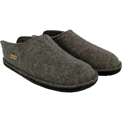 Afbeelding van Haflinger Pantoffels, Dames, Maat: 36, Anthrazit Wol