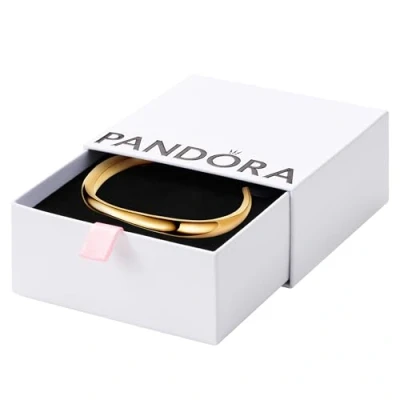 Afbeelding van Pandora Essence 14 karaats vergulde metalen kettingen met wit behandelde zoetwaterparels, Parelmoer