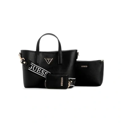 Afbeelding van Guess Latona MINI TOTE SET Schoudertas, Dames, Maat: One Size, Black