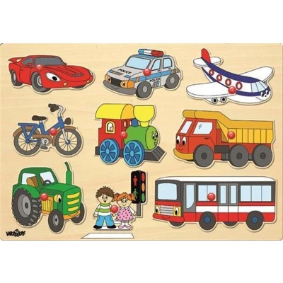 Afbeelding van Woody inzet puzzel transport 91906