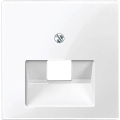 Afbeelding van Merten 296219 UAE , IAE ISDN contactdoos Afdekking Polar wit