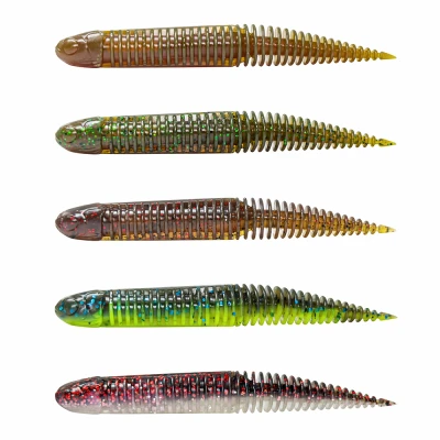 Afbeelding van Savage Gear Ned Dragon Tail Slug Clear Water Mix 8.8cm
