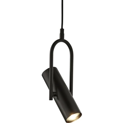 Afbeelding van Searchlight Telescope Hanglamp Ø 11 X 120 Cm Mat Zwart
