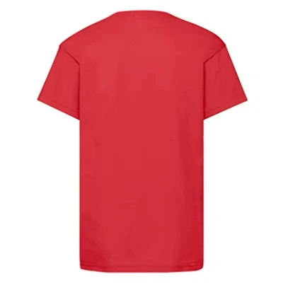Afbeelding van Fruit of the Loom T shirt voor jongens, Rood