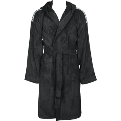 Afbeelding van Arena Unisex CORE Badjas, Maat: Small, Black white