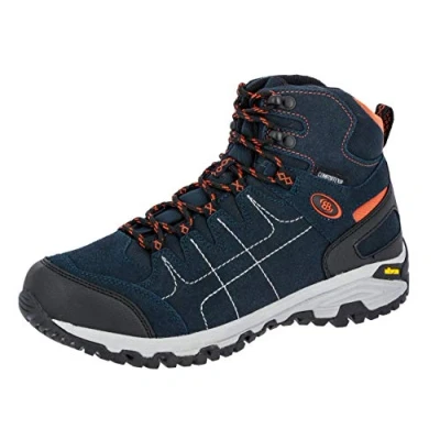 Afbeelding van Brütting wandelschoenen Mount Shasta High Marine Blauw met Oranje