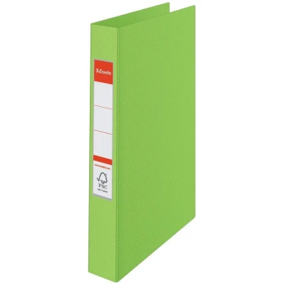 Afbeelding van Ringband Esselte Vivida A4 2 rings O mech 25mm PP groen