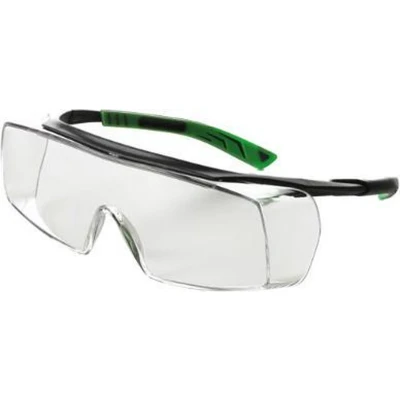 Afbeelding van Univet 5X7 03 11 Overzetbril Met anti condens coating, Incl. UV bescherming Grijs, Donkergroen EN 166 DIN