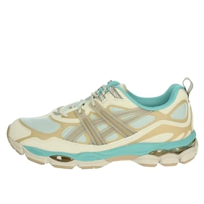 Afbeelding van Asics Sportstyle Gelnyc Utility Unisex Sneakers laag, Maat: 39, Olive grey/pepper Imitatieleer/ textiel