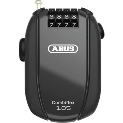 Image de ABUS Combiflex Antivol pour vélo, noir, 105 cm