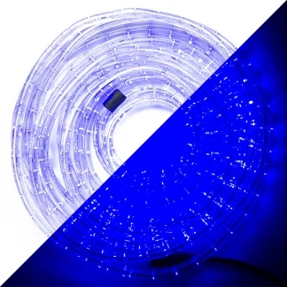 Afbeelding van Lichtslang 10.5 meter HQ Power (324 LEDs, Blauw, Binnen/Buiten)