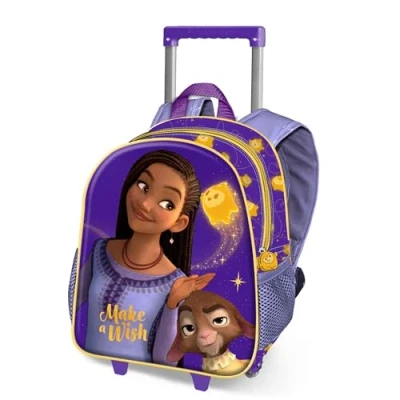 Afbeelding van Disney Small 3D rugzak, uniseks, kinderen, 1 stuk, Lila Wish, Kleine rugzak