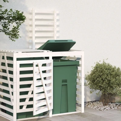 Afbeelding van Containerberging verlengstuk massief grenenhout wit