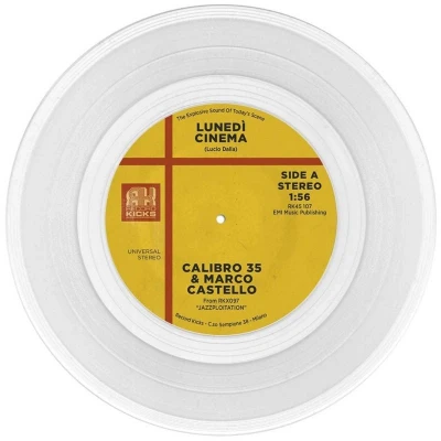 Afbeelding van Calibro 35 Lunedi Cinema (7&quot; Vinyl Single) (Coloured Vinyl)