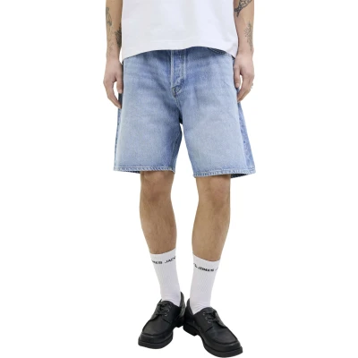 Afbeelding van Jack &amp; Jones Jjitony Jjoriginal Jeansshort, Heren, Maat: Medium, Blau