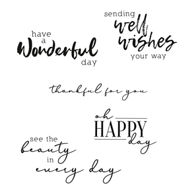 Afbeelding van Clear stamps sunnyside 5 Sizzix