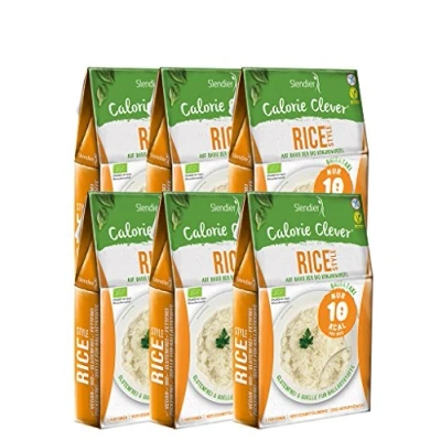 Afbeelding van Shirataki Slendier biologische konjac pasta rijstpaas (6 x 250 g)