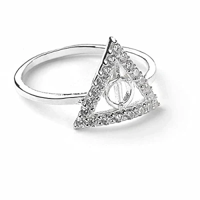 Afbeelding van Official Harry Potter Sterling Silver Deathly Hallow Ring