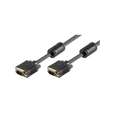 Afbeelding van Goobay Hoge kwaliteit VGA monitor kabel / zwart 30 meter
