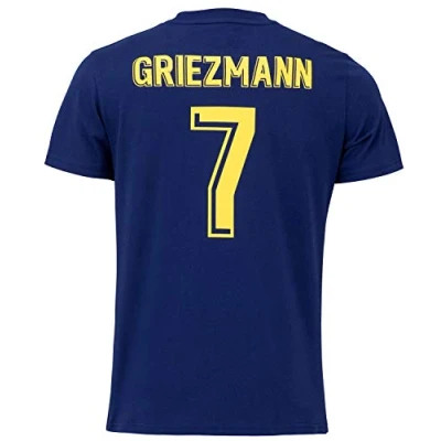 Afbeelding van Fc Barcelone Griezmann Barca T shirt, officiële collectie, herenmaat, Blauw