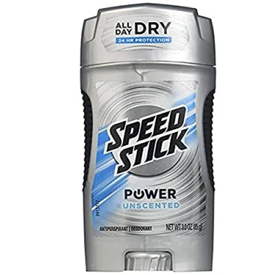 Afbeelding van Speed Stick Power Unscented Deodorant Man Antiperspirant 85g