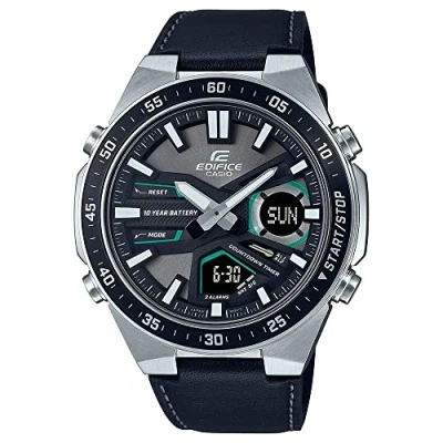 Afbeelding van Casio Edifice EFV C110L 1AVEF Herenhorloge 46,9 mm Zwart