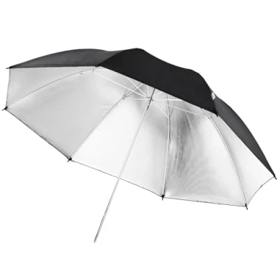 Afbeelding van Walimex Pro Reflexschirm schwarz/silber, 109cm 17675 Reflectorscherm 1 stuk(s)