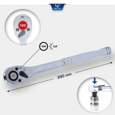 Afbeelding van Brilliant Tools, Ratel, BT022995 (1/2&quot;)
