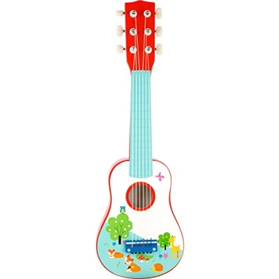Afbeelding van Small Foot Houten Gitaar kleine Vos 53cm