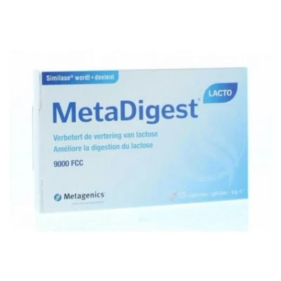 Afbeelding van Metagenics Capsules MetaDigest 9000FCC