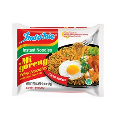 Afbeelding van Indomie Mi Goreng Instant Noodle 3 oz (Pack van 30)