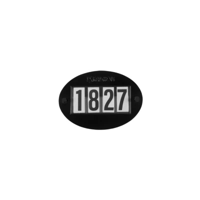 Image de Eskadron Numéros de Dossards Quick Pin 4 Noir Paar