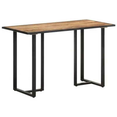 Afbeelding van Eettafel 120 cm ruw mangohout